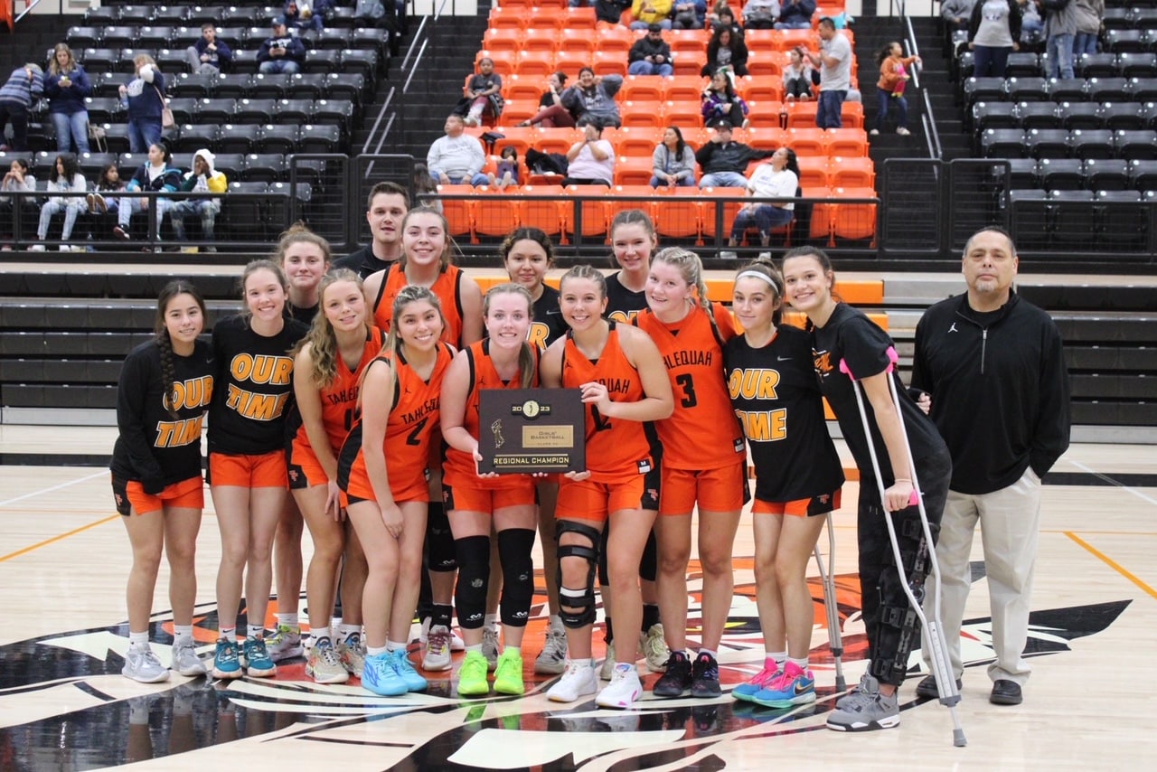 Tahlequah Lady Tigers march on to state tournament – Presented by Tommy